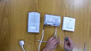 BTicino 2 Wire Audio Intercom Handsfree System.avi