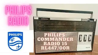 Philips transistor radio