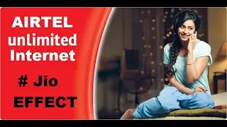 Airtel Free Internet Life Time Offer 2017 #Jio Effect