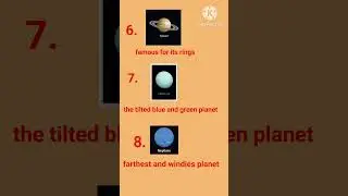 All Planets in Order | Solar System for Kids | 1 to 8 Planets Explained