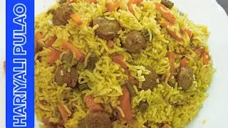 Monday - Healthy Lunch Box Recipe😋| Hariyali Pulao Recipe🤤|💯Easy One Pot Recipe | Veg Pulao #lunch💥👌