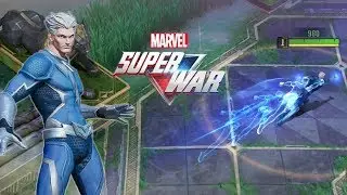 MARVEL Super War MOBA: Quicksilver Gameplay (CBT)