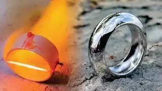 How To Make Silver Band Ring | Silver Ring - Handmade Jewellery