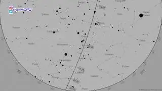 Visible Satellite Pass - Cosmos 2285 Rocket    February 24, 2020