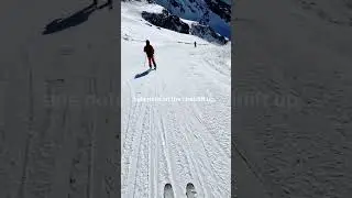 The best run in the Alps? ⛷️🇫🇷 #valthorens #ski #alps #threevalleys #courchevel