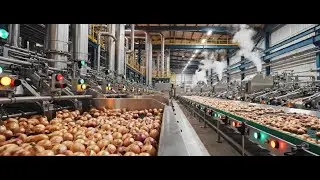 Inside the Largest US Factory From Raw Onions to Premium Powder Full Process