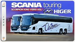 SCANIA TOURING !! Bus Ter-Ganteng dan Ter-Gagah Sepanjang Masa