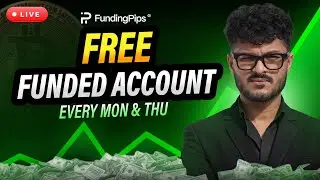 LIVE Gold Trading (XAUUSD) | FREE Funded Account Giveaway | FundingPips