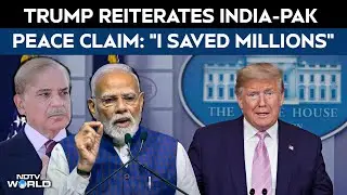 Trump LIVE | At White House, Trump Reiterates India-Pakistan Peace Claim: &ldquo;I Saved Millions&rdquo;