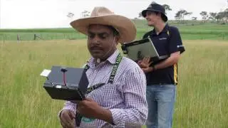 Using drone technology at UNE's SMART Farm