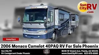 2006 Monaco Camelot 40PAQ RV For Sale Phoenix | Sun City RV Consignment Dealer