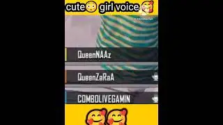 cute girl voice ☺️#pubglitelive #shorts #viral #prank #viral #gaming