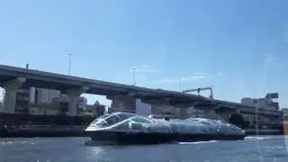 Tokyo Cruise - Boat Trip, Sumida River, Tokyo, 2016