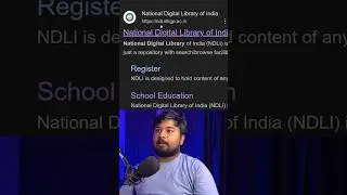 National Digital Library of India - Free online digital library