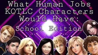 Human Jobs KOTLC Characters Would Have: School Edition | Inspired