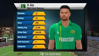 Pakistan vs Australia wcc2 gameplay