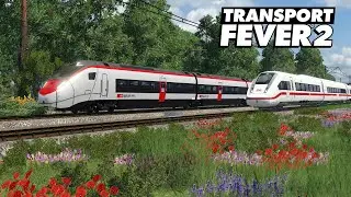 Transport Fever 2 Rennen | 🚆 ICE4 vs. SBB Giruno 🚆
