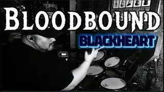 BLOODBOUND - Blackheart - Drum Cover & Music Video @MikeFewMusic #2024 #new #bloodborne #metal