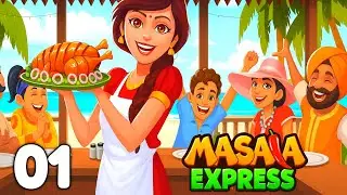 🍛 Masala Express Gameplay | Fast Cooking Challenge & Tasty Food Rush 🔥👩&zwj;🍳 Day 01 (Level 01 - 12)