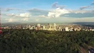 Video  Metropolis drone view  Video