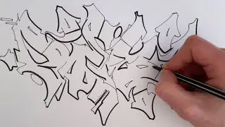 Graffiti WildStyle: My Creation Process Tutorial