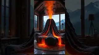 Absolutely obsessed with these ultra-luxury firey sofas of charming #inspiringdesign #epoxy#travel