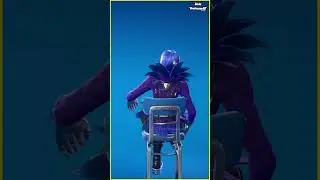 Fortnite Take A Seat Emote Raven Team SYD Skin Thicc 🍑😜🥵