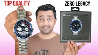 Most Premium Smartwatch with AMOLED Display ❤️  Zero Lifestyle Legacy Review 🔥