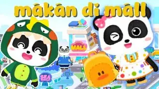 (BABY BUS) KIKI DAN MIUMIU MAKAN DI MALL | Kiki Mau Ambil Ikan Nemo Malah Dicapit 🦀🦀🦀😱!!!!!