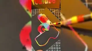Gun drawing easy step by step with rainbow scratch paper #gun #drawing #howtodraw #rainbowscratch