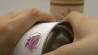 Movable Metal Cap Paper Composite Cans