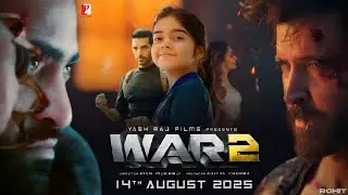 WAR 2 - StarCast Characters Showreel Of YRF Spy Universe Ft. Hrithik Roshan Vs NTR Combat Battle ☄️