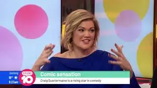 Craig Quartermaine Studio 10 appearance