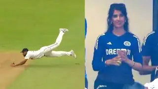 India Team Staff Girl Fall in Love After Watching Mohammad Siraj Flying Catch | IND vs ENG Test 2025