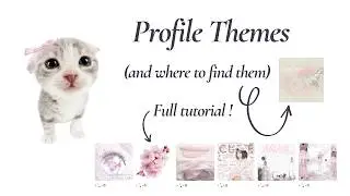 How to create aesthetic profile themes (2025 updated+MAC tutorial) | Roblox