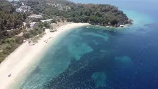 Beach Drone on Sithonia, Greece