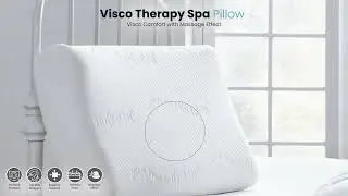 Visco Therapy Spa Pillow | Visco Comfort with Massage Effect  | Yatas Pillows