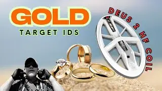 XP Deus 2 HF Coil: How Does Gold Ring Up? What are The Target IDs?