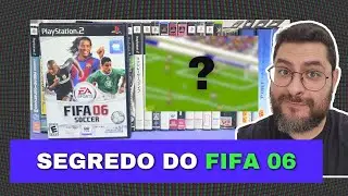 A EA colocou um TESOURO RETRÔ no FIFA 06 de PS2