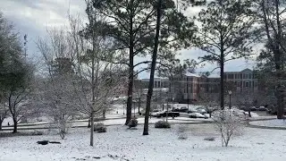 Troy University Snow Day - TROY TrojanVision News
