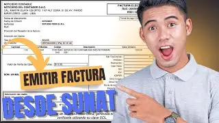 COMO EMITIR FACTURAS AL CREDITO DESDE SUNAT - 2025