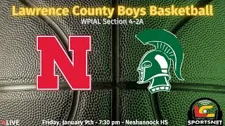 Neshannock Lancers vs. Laurel Spartans - Boys Basketball - WPIAL Sec. 4-2A - Jan. 9, 2026