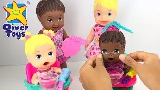 Boneca que Come Papinha - Vamos Brincar de Massinha?