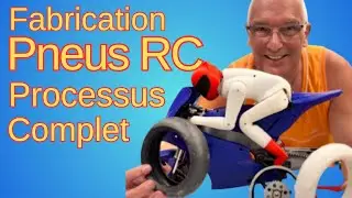 Last step, RC tires ready for the first track tests (4th video)