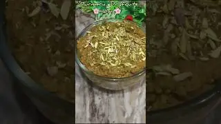 👉Turmeric Dry Fruit Halwa Recipe | Winter Special Haldi Ka Halwa | Healthy Dessert #shorts#trending