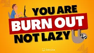 8 Signs You Are BURN OUT Not Lazy!