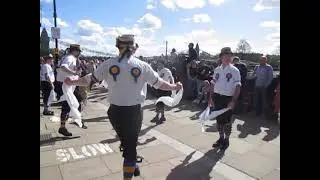 Hammersmith Morris Men :The Valentine  Fieldtown   Boat Race 2024