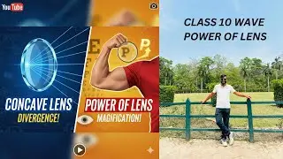 Class:10 Science Unit:10 Wave (Lens Part 6)#lens #convexlens #concavelens#poweroflens