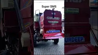 New Gurdeep Super SMS fitment on swaraj combine #viralvideo #automobile #agrifuture #farming
