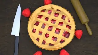 Berry Pie - 3D Artwork🍓